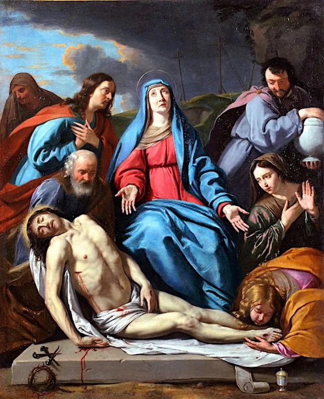 Compianto su Cristo morto - attribuito